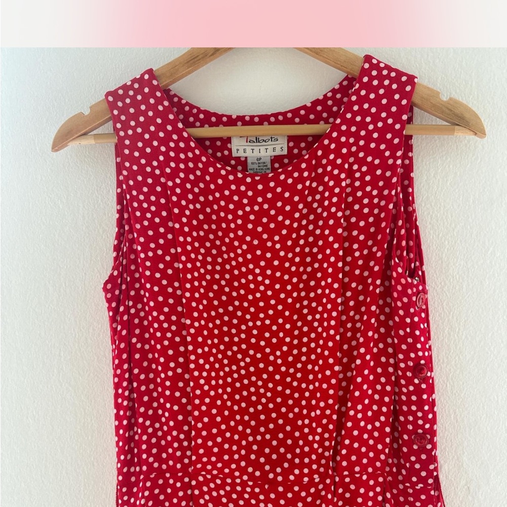 Talbots Red dress